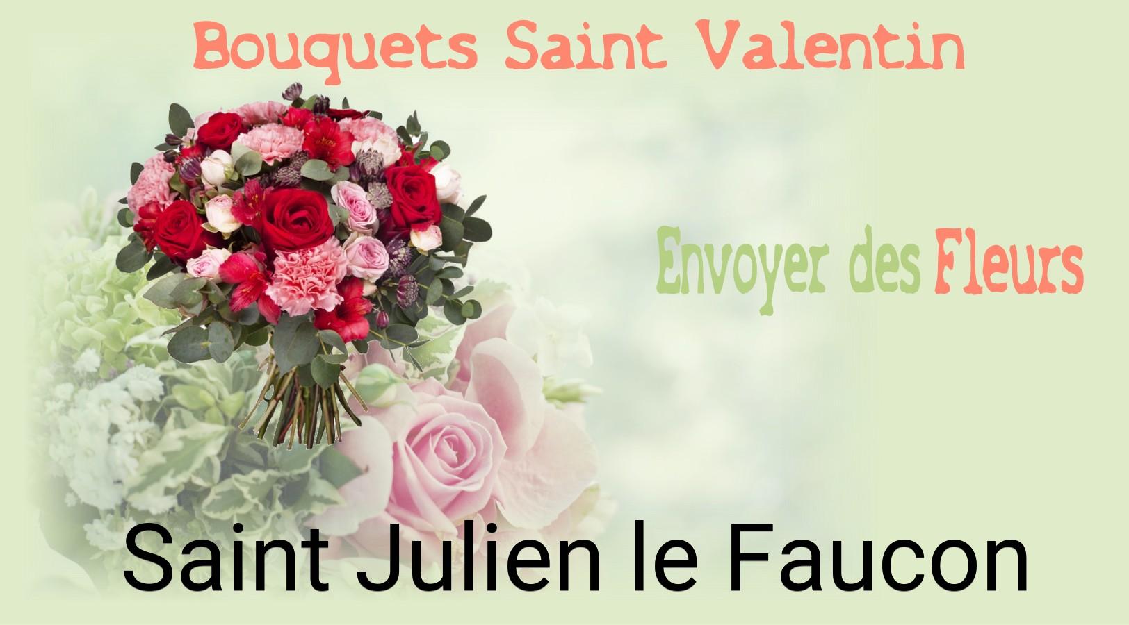 Roses de Saint-Valentin livrées à Saint-Julien-le-Faucon